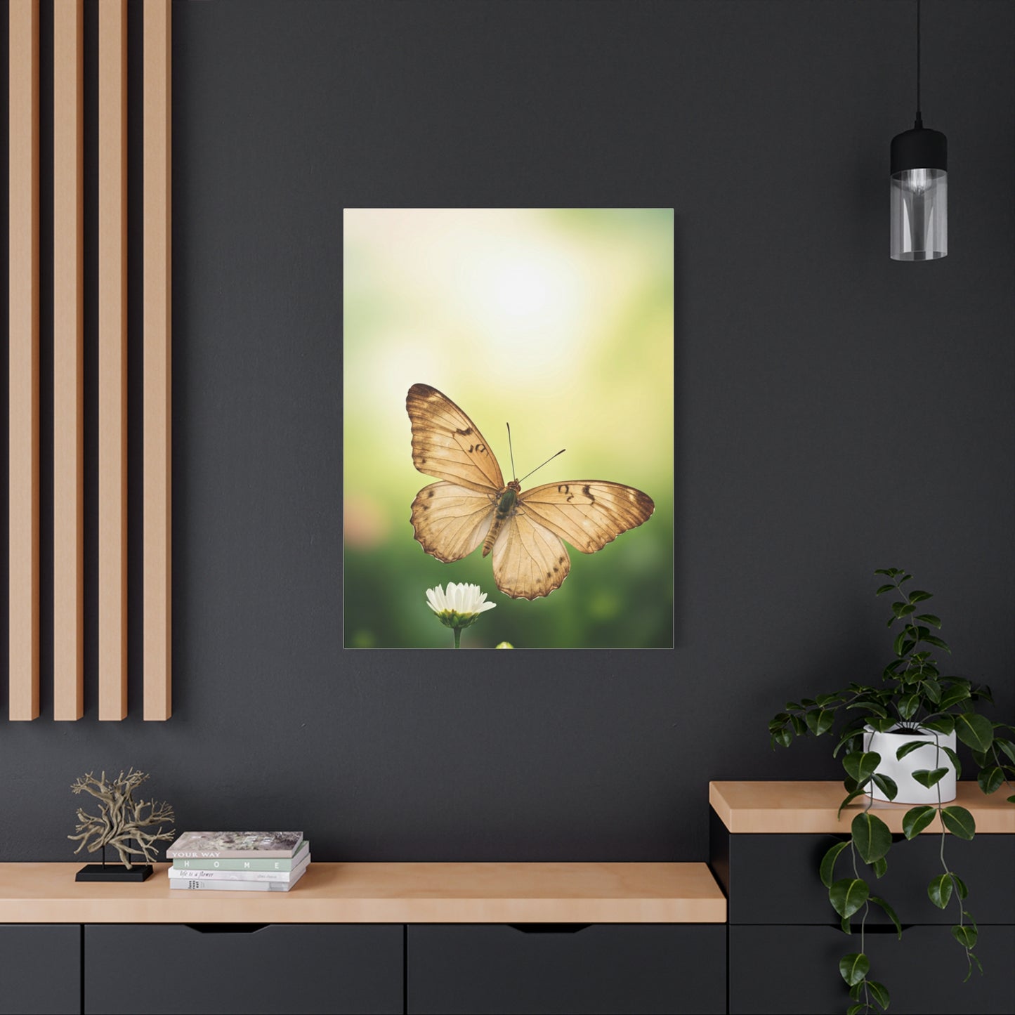 Golden Meadow Butterfly Wall Art & Canvas Prints