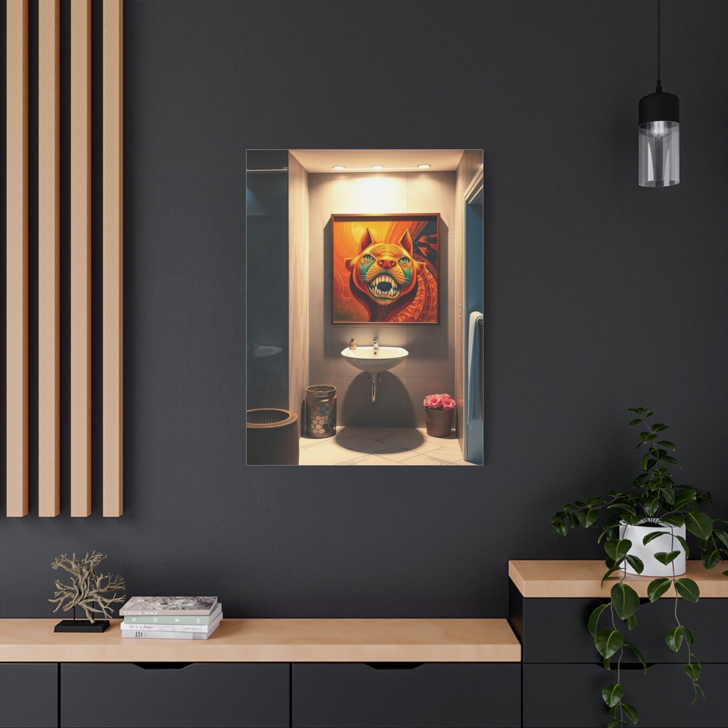 Elegant Bath Retreat Artworks Wall Art & Canvas Print
