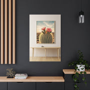 Barrel Cactus Desert Bloom Gallery Wall Art & Canvas Prints