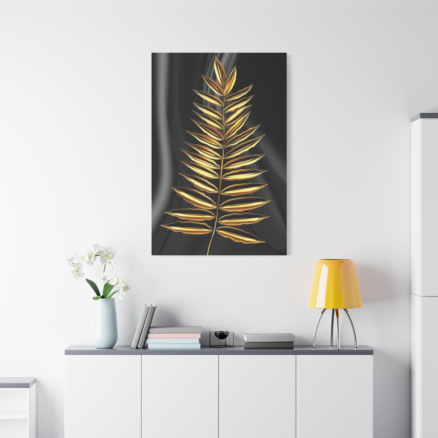 Golden Leaf Wall Art & Canvas Prints