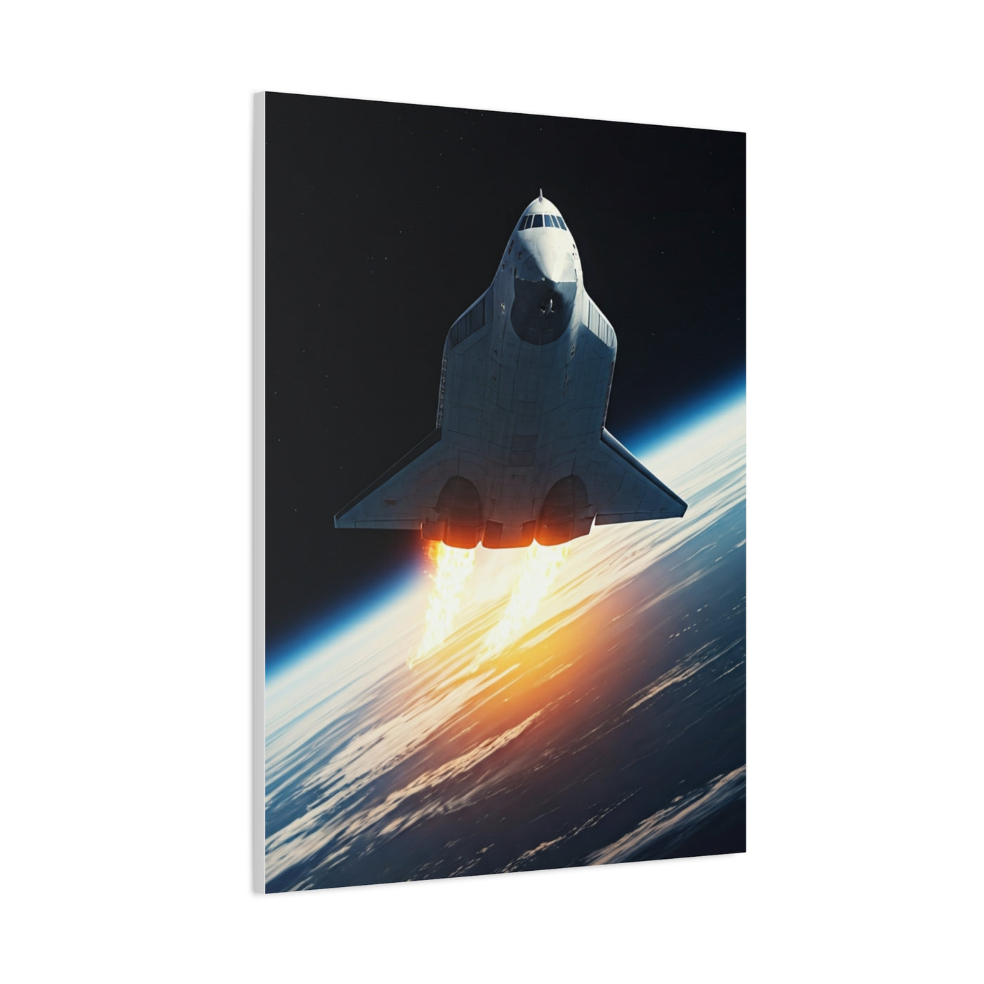Space Shuttle Earth Ascent Wall Art & Canvas Prints