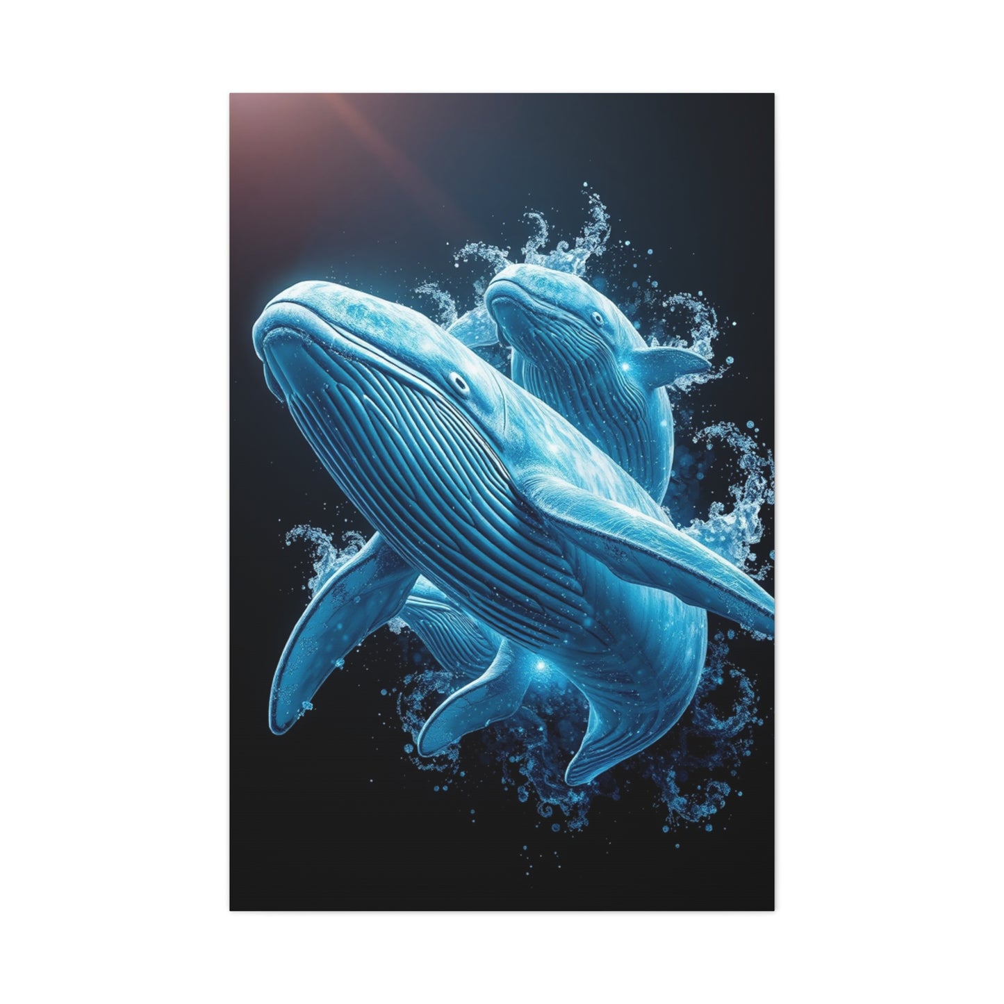 Supreme Whale Art Beautiful Collection Wall Art & Canvas Print