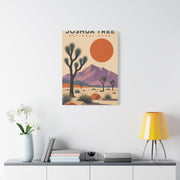 Joshua Tree National Park Retro Poster Southwest Wall Art & Canvas Print