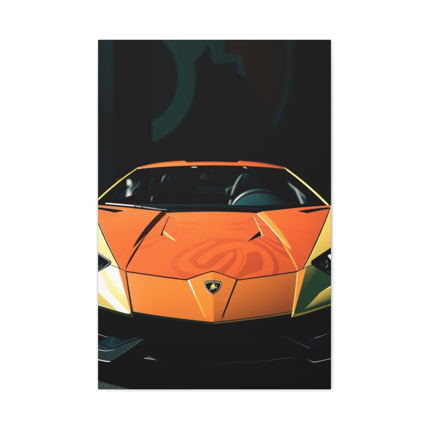 Lamborghini Art Refined Canvas Wall Art & Canvas Print