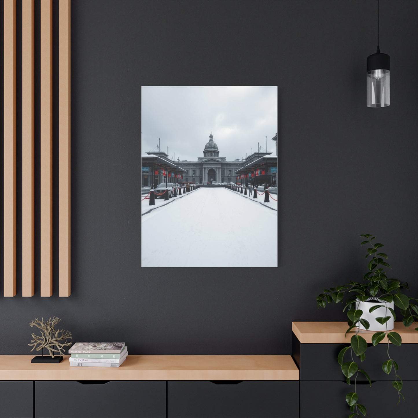 Gray & White Art Refined Canvas Wall Art & Canvas Print