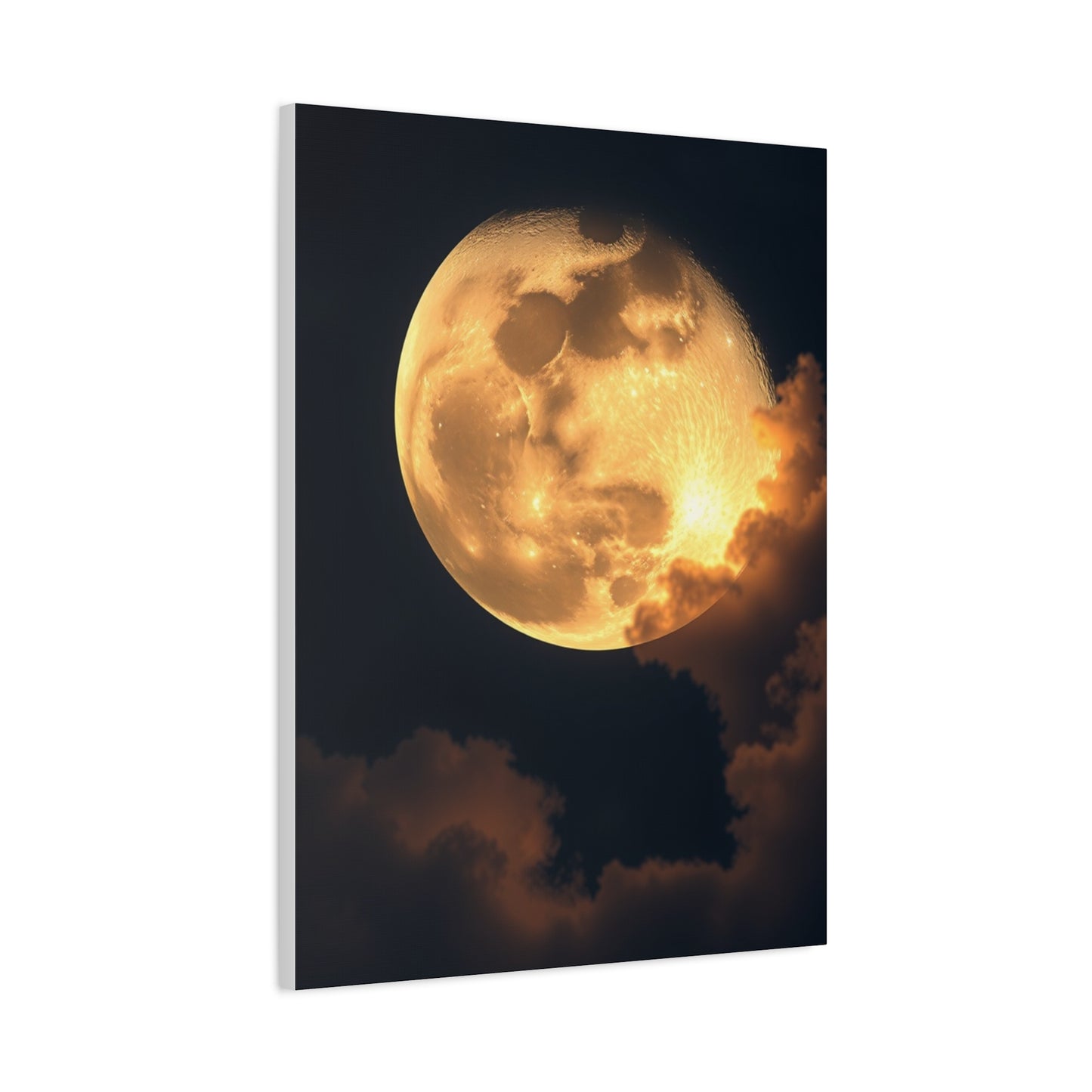 Supreme Crescent Moon Art Beautiful Collection Wall Art & Canvas Print