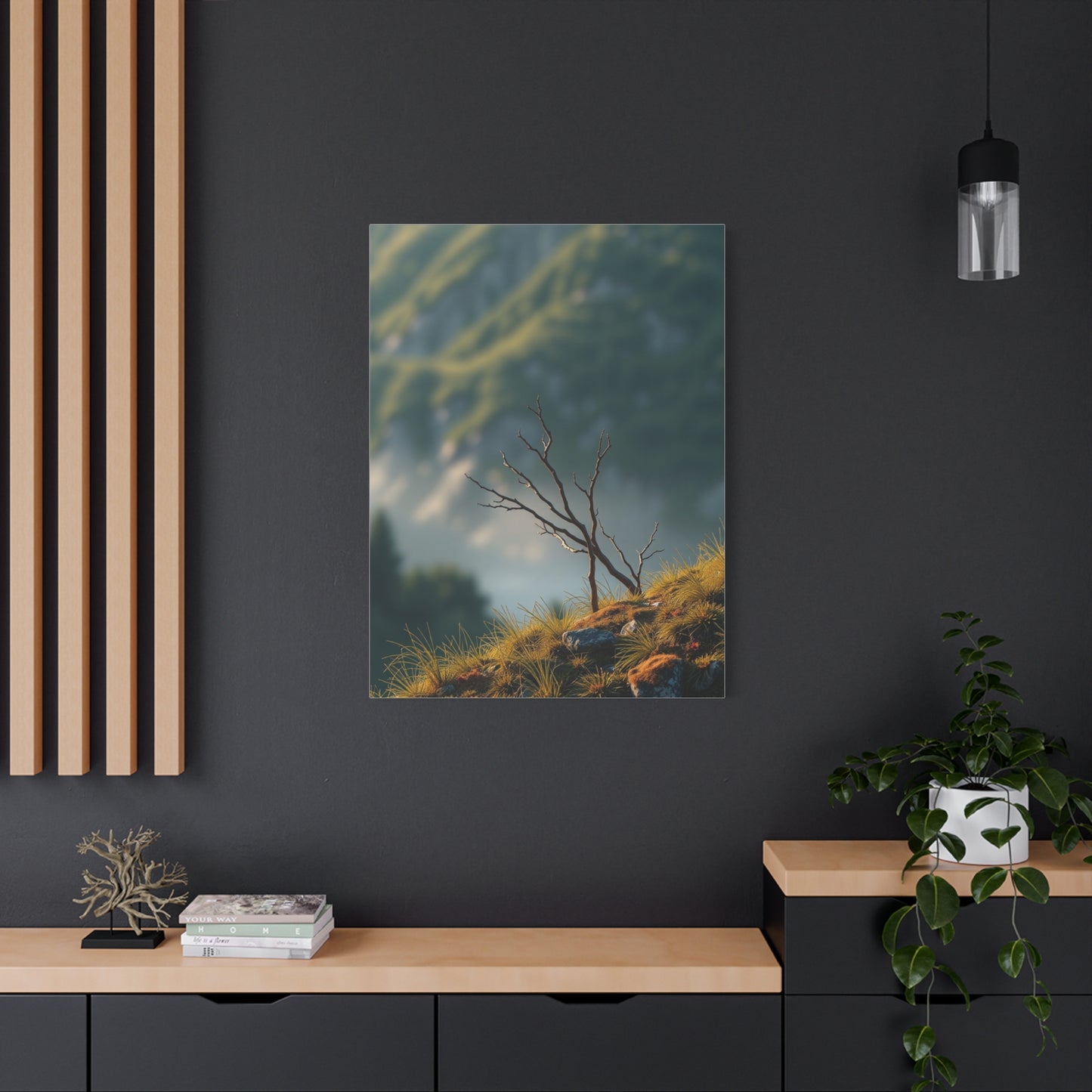 Gilded Woodland Canvas Wall Art & Canvas Print
