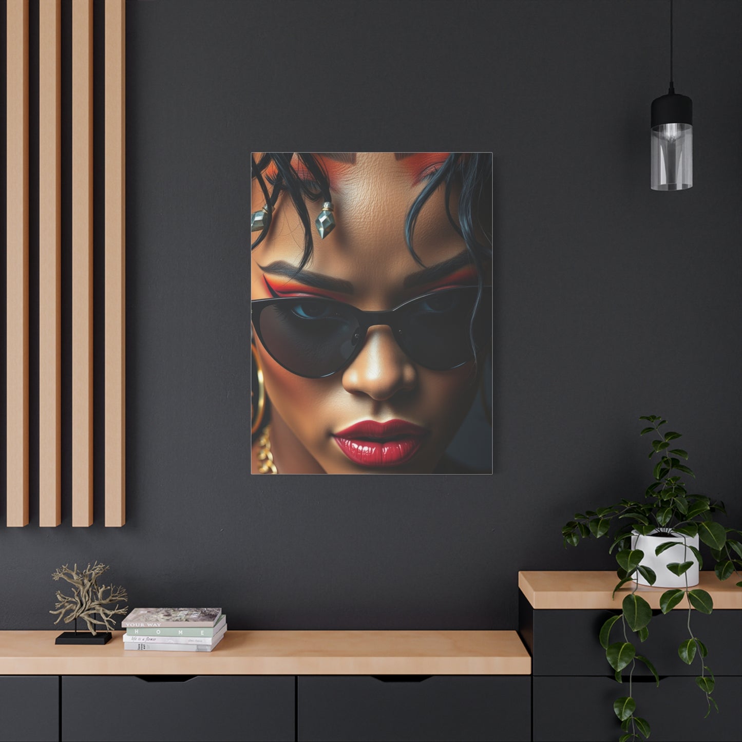 Divine Rihanna Art Canvas Wall Art & Canvas Print