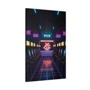 Retro Arcade Corridor Wall Art & Canvas Prints