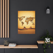 Old World Exploration Map Wall Art & Canvas Prints