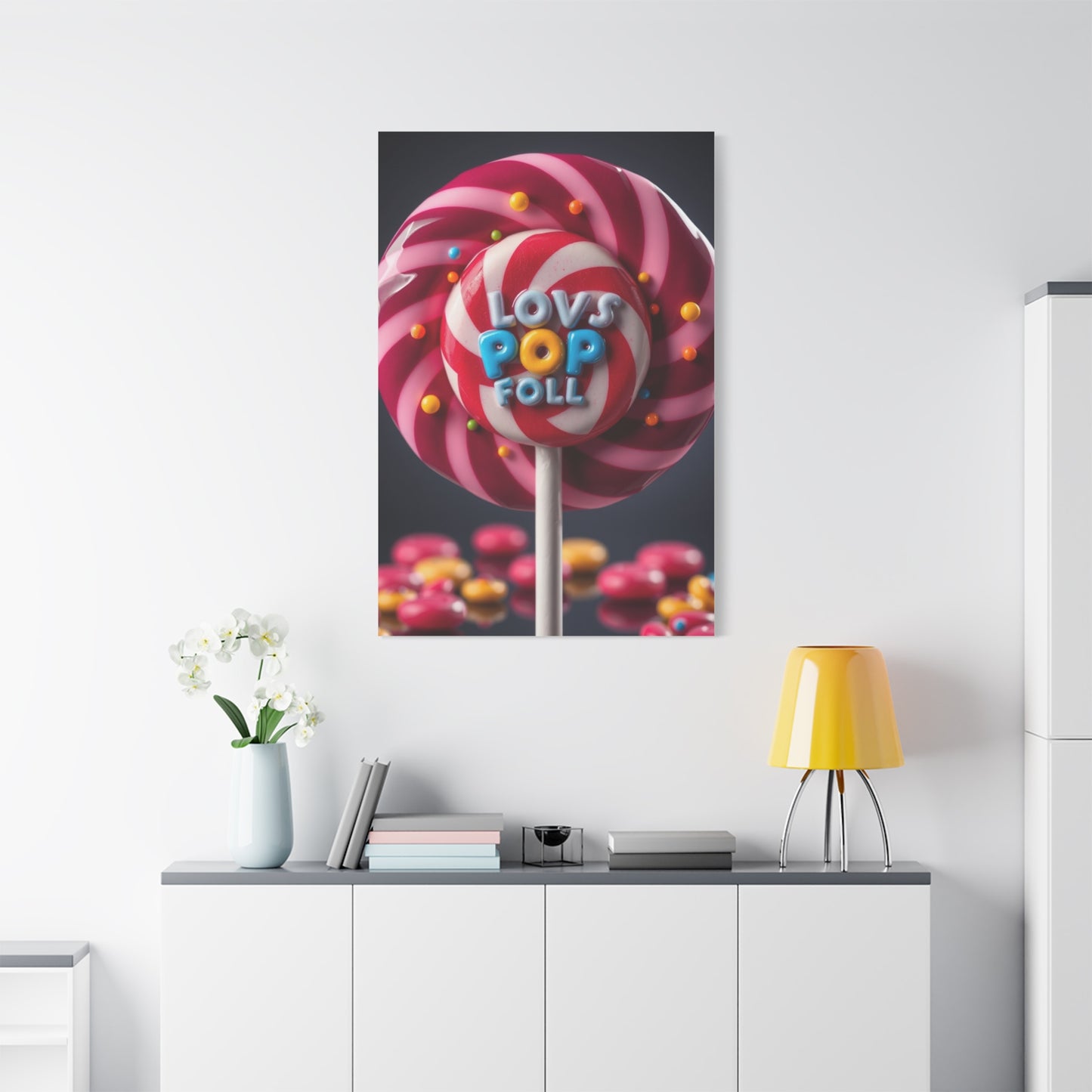 Luxe Pop Art Symphony Wall Art & Canvas Print