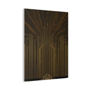 Radiant Art Deco Skyline Wall Art & Canvas Prints