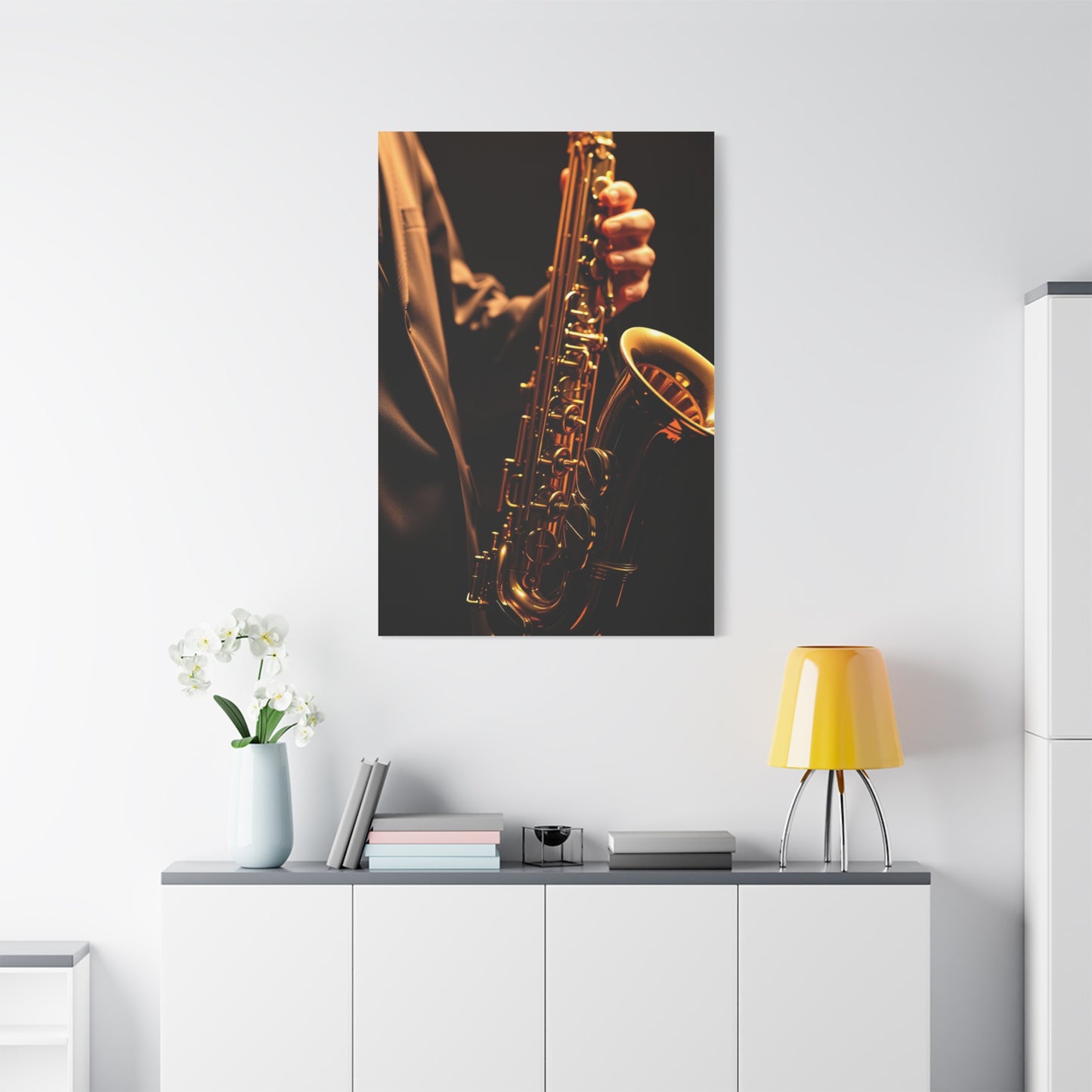 Saxophone Art Canvas Art 5 Wall Art & Canvas Print