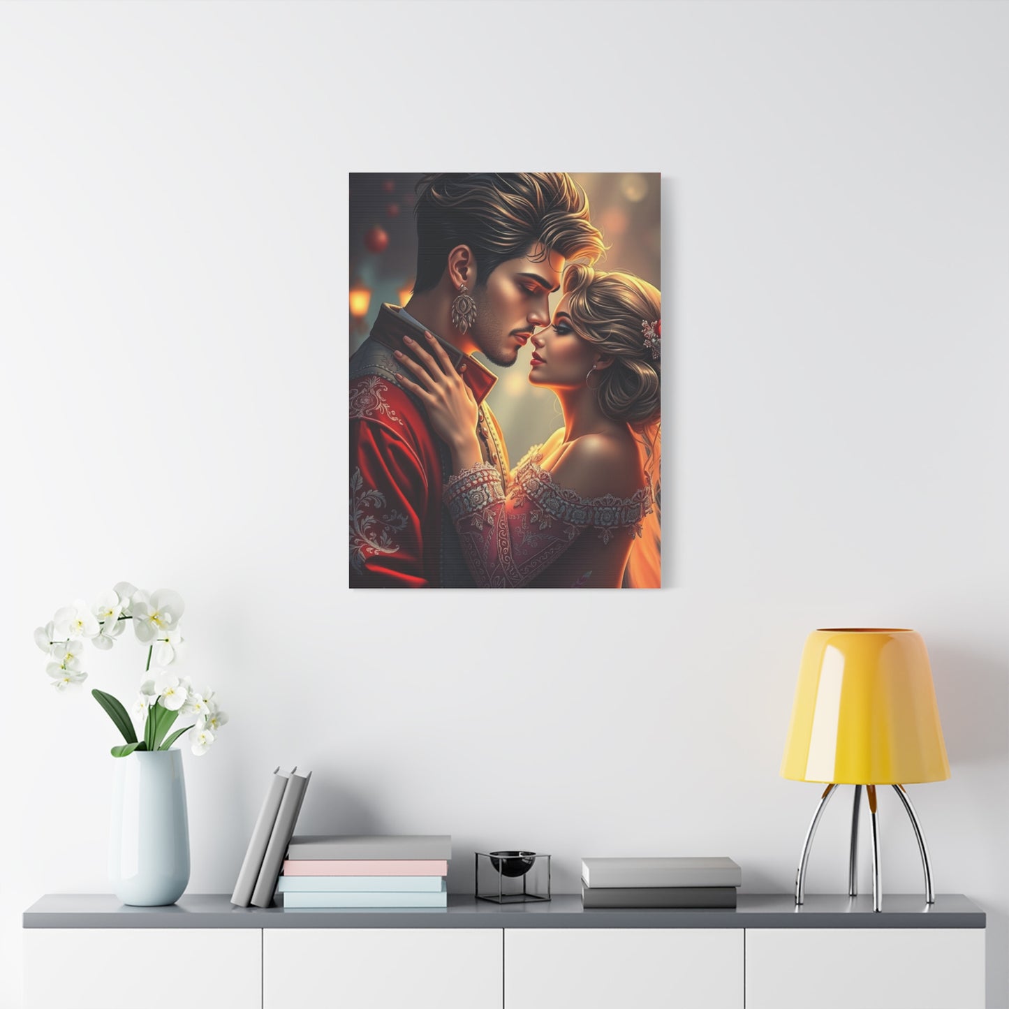 Celestial Romance Canvas Wall Art & Canvas Print