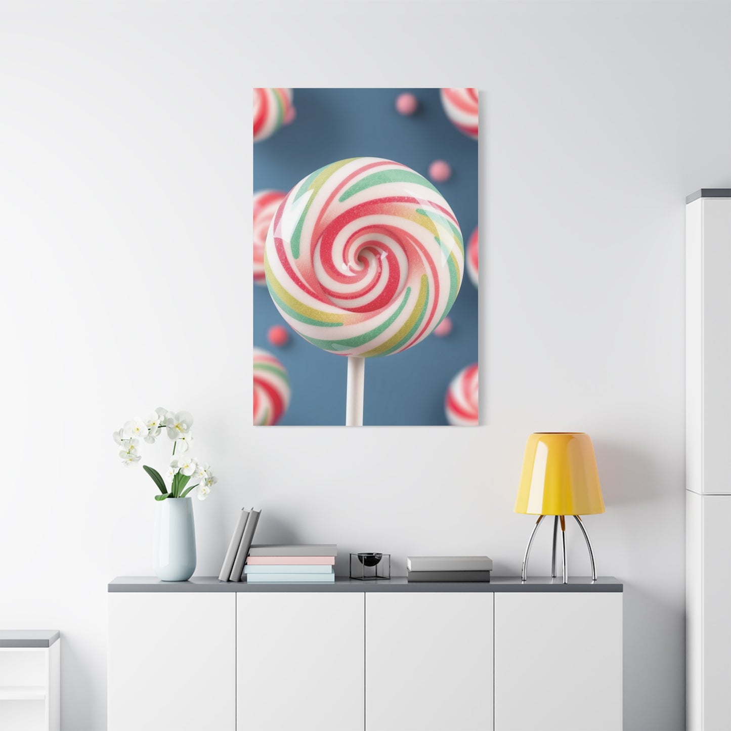 Radiant Candy Illusion Wall Art & Canvas Print