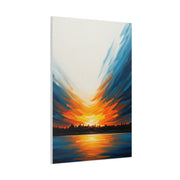 Radiant Sunset Reflection Wall Art & Canvas Prints