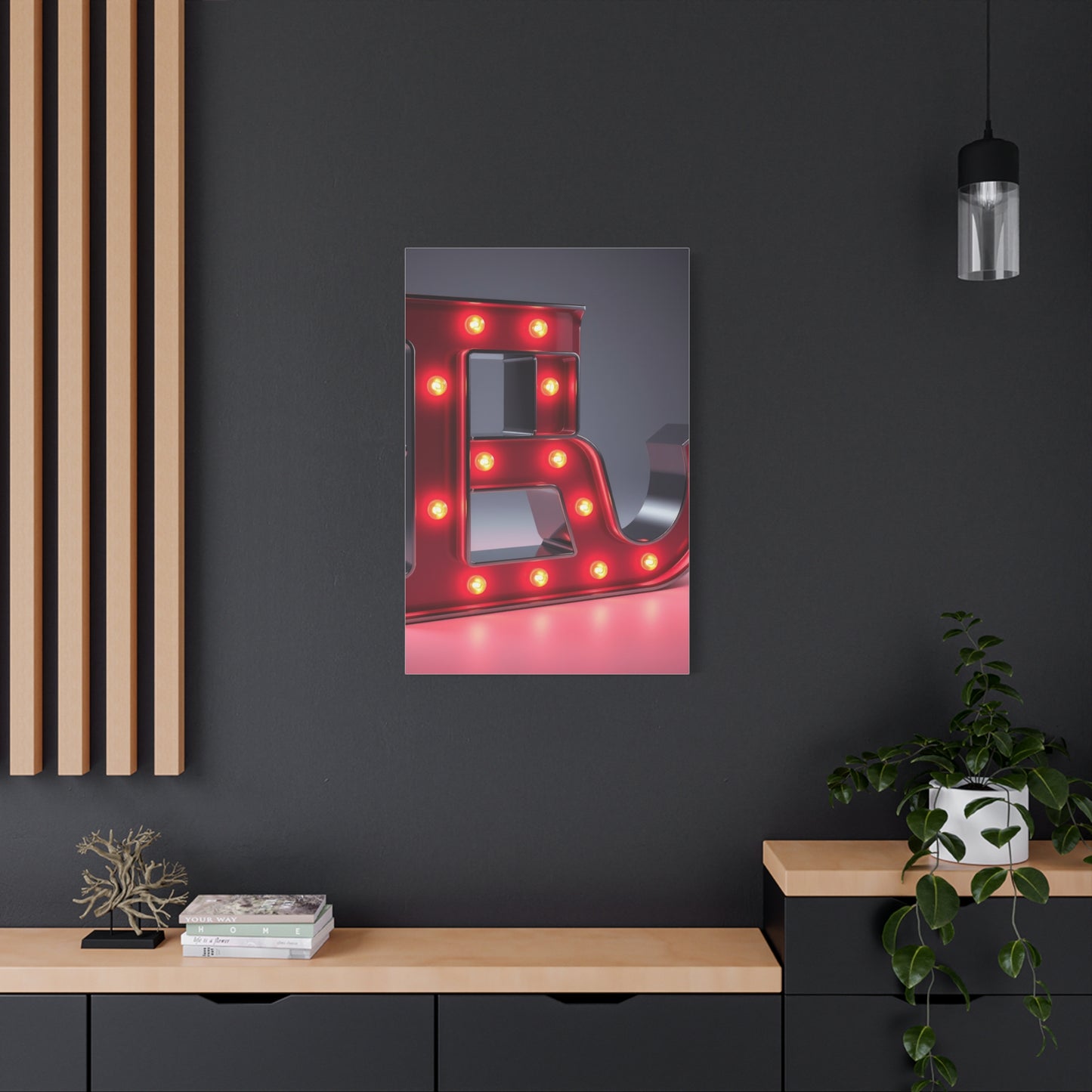 A Alphabet & Letter Art Premium Gallery Wall Art & Canvas Print