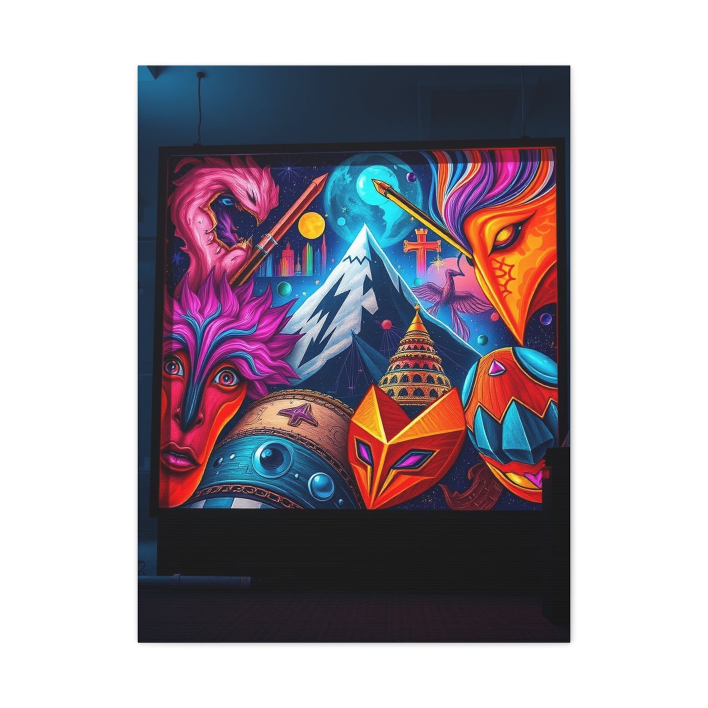Square Art Canvas Art 5 Wall Art & Canvas Print