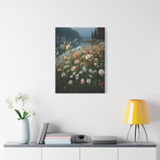 Wildflower Lakeside Meadow Wall Art & Canvas Print