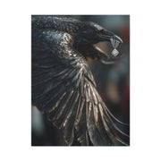 Crow Stealing Diamond Earring Wall Art & Canvas Print