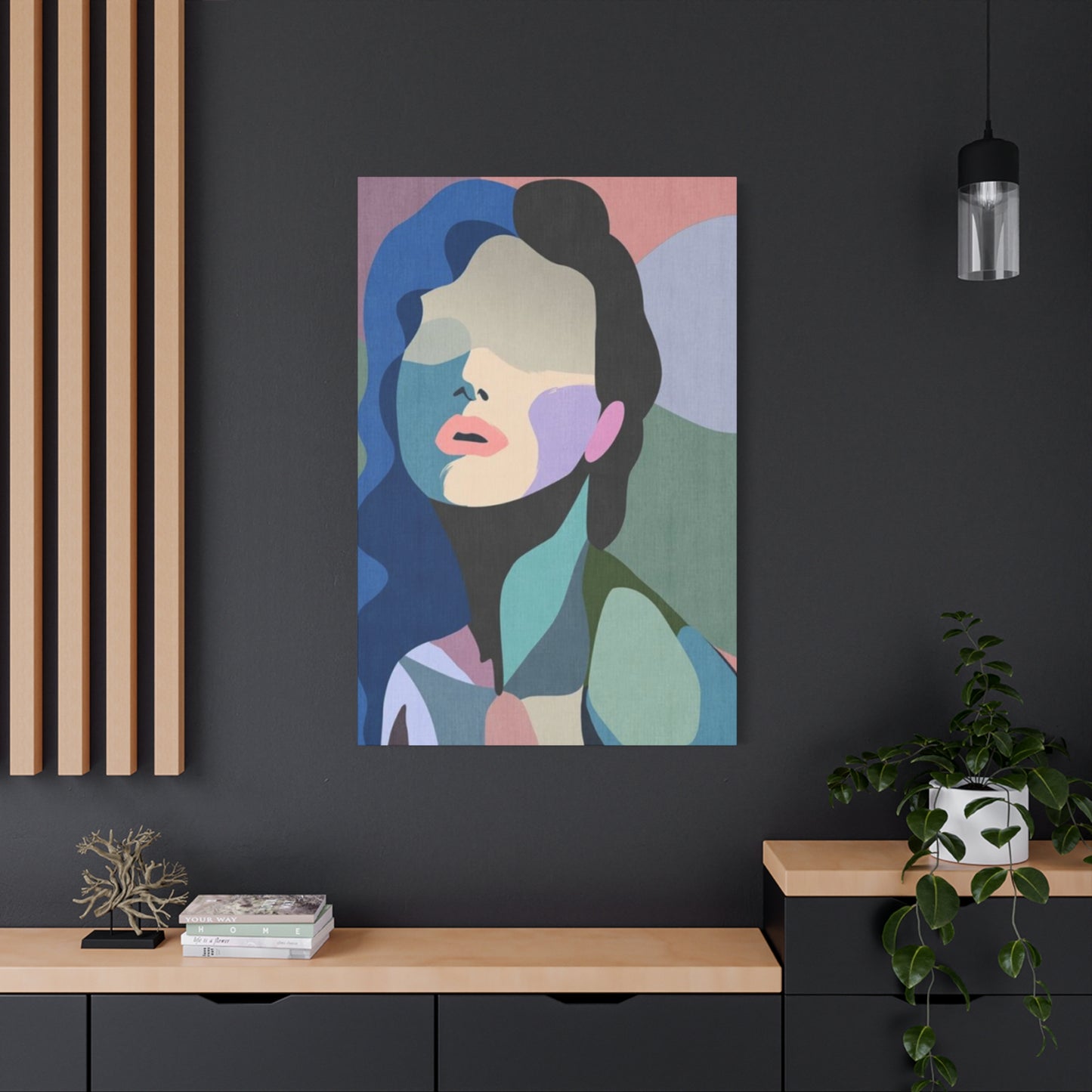 Colorful Women Abstract Modernism Wall Art & Canvas Prints