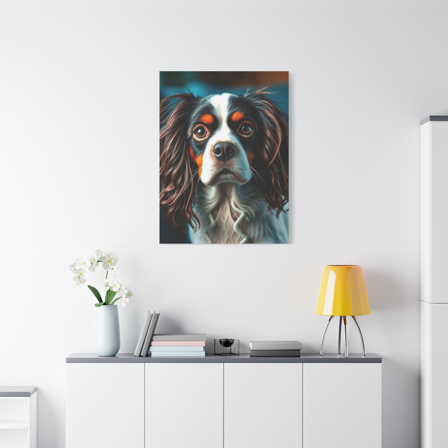 Cavalier King Charles Spaniels Art Supreme Canvas Wall Art & Canvas Print