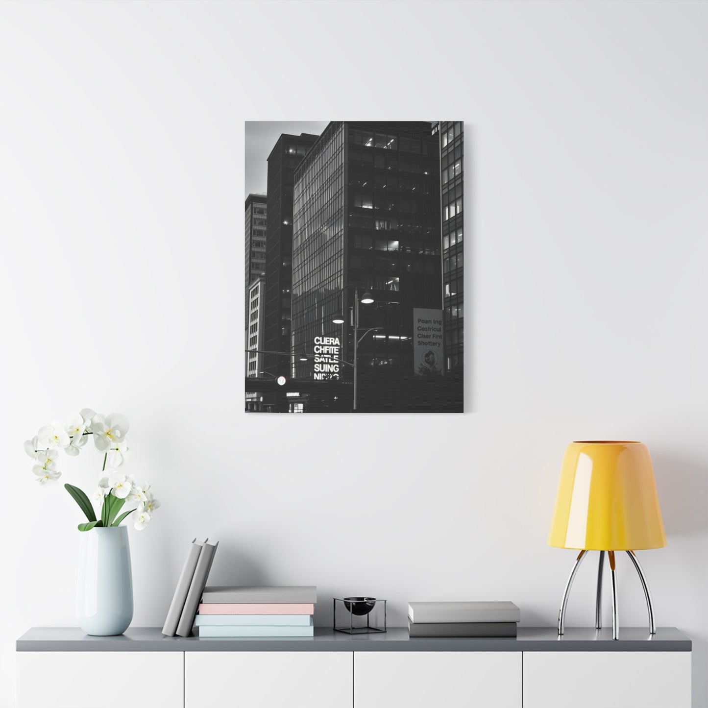 Elite Black & White Cityscapes Art Vision Wall Art & Canvas Print