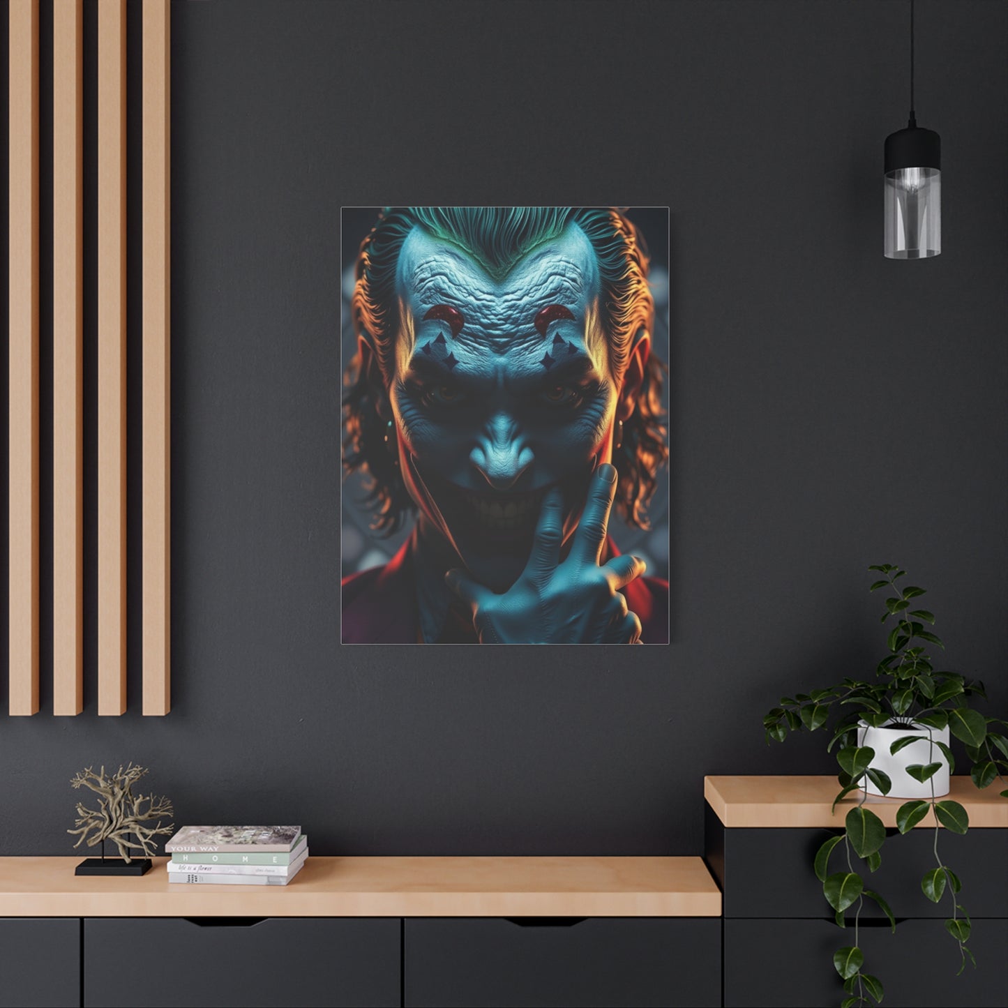 Supreme The Joker Art Beautiful Collection Wall Art & Canvas Print