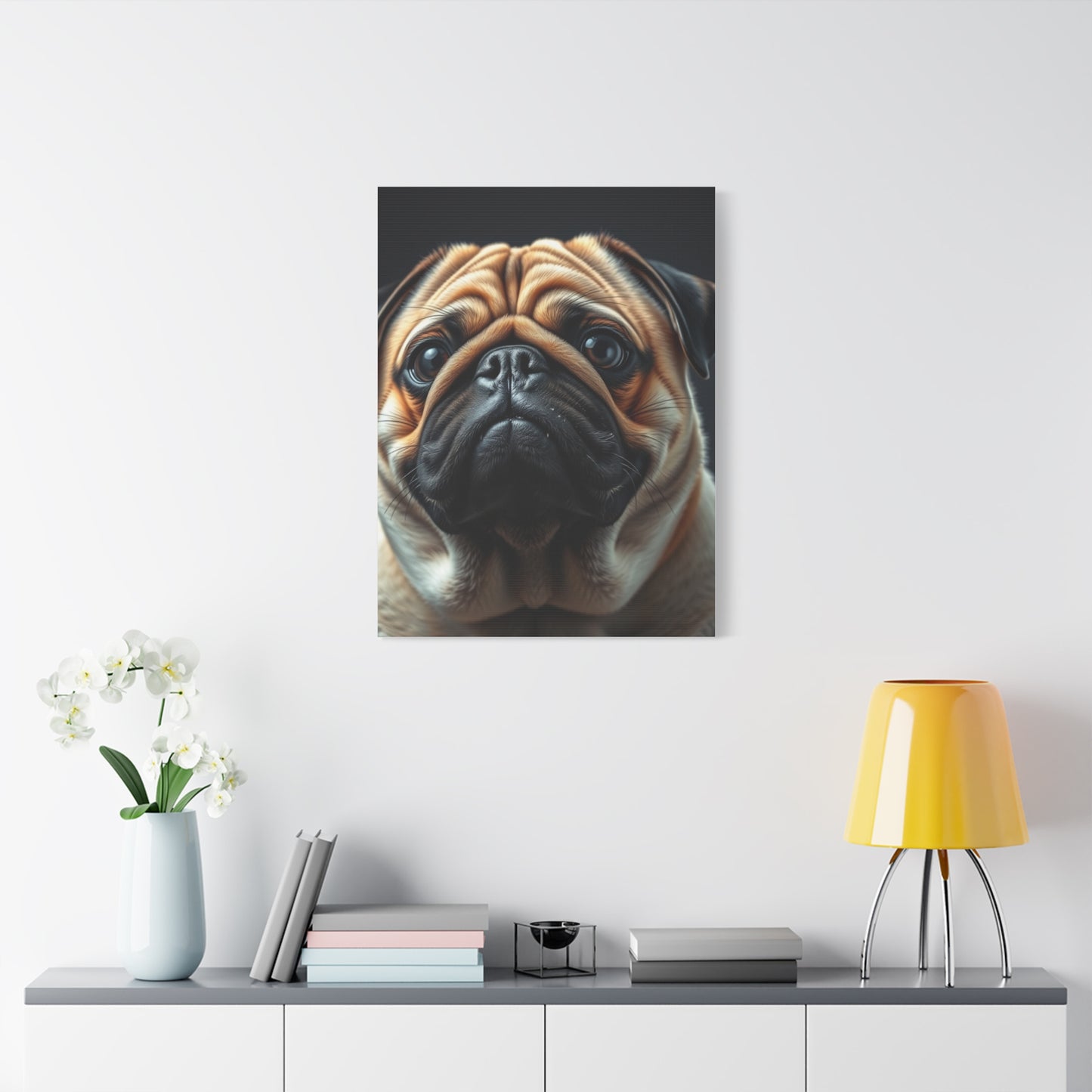 Supreme Pug Art Beautiful Collection Wall Art & Canvas Print