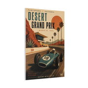 Desert Grand Prix Motorsport Sports Wall Art & Canvas Print