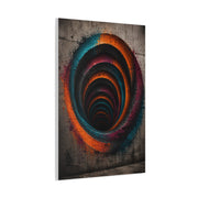 Urban Vortex Graffiti Tunnel Street Wall Art & Canvas Print