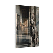 Great Dane Modern Architectural Portrait Wall Art & Canvas Print