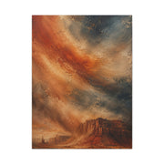 Dust Storm Mesa Abstract Wall Art & Canvas Print