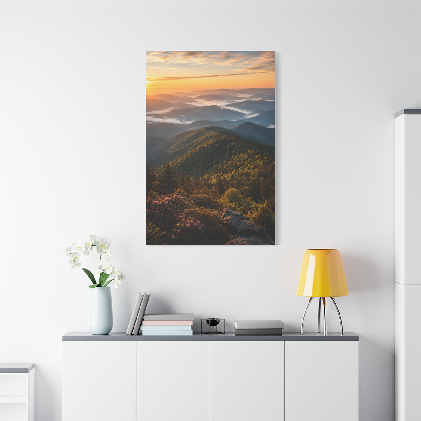 Great Smoky Mountains Sunrise Wall Art & Canvas Print