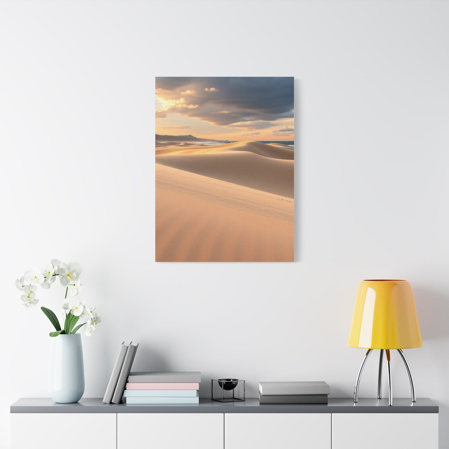 Coastal Sand Dunes Art Supreme Canvas Wall Art & Canvas Print