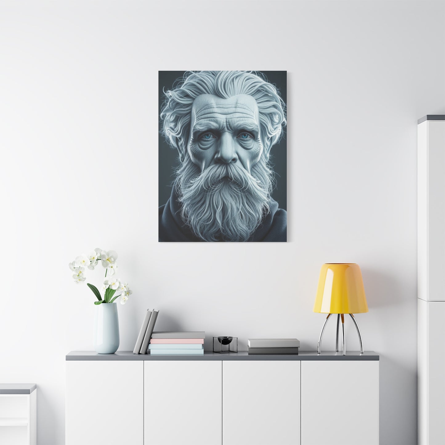 Pewter Reverie Masterpiece Wall Art & Canvas Print
