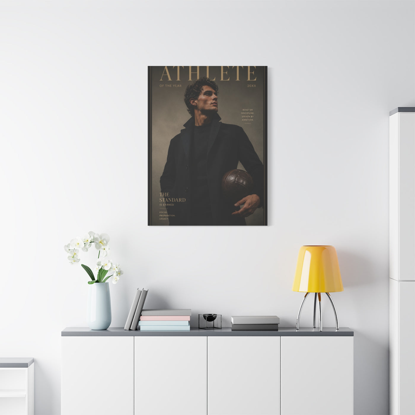 Athlete of the Year Editorial Sports Wall Art & Canvas Print