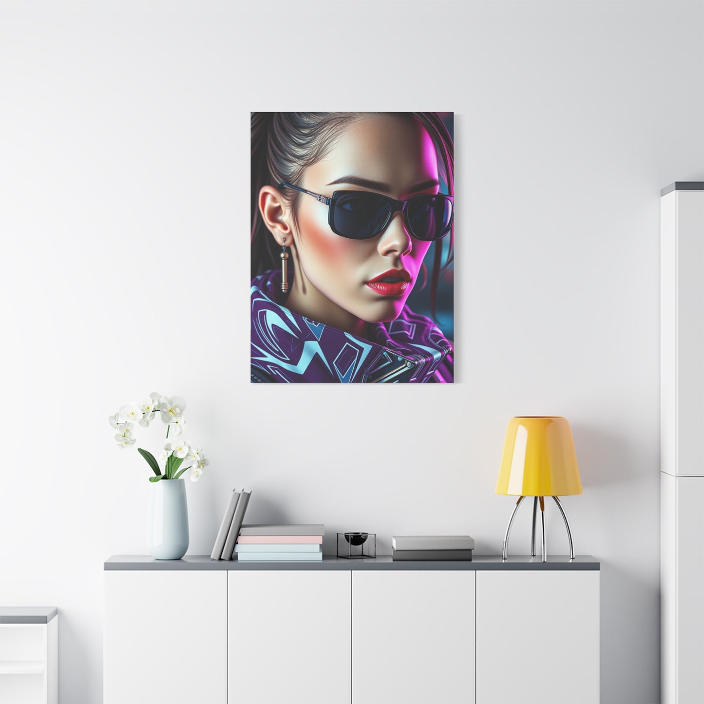 Supreme Cyberpunk Art Beautiful Collection Wall Art & Canvas Print