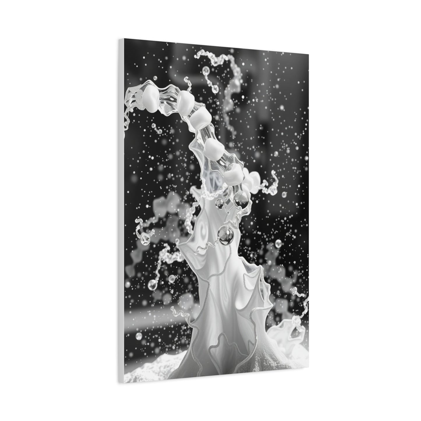 Gray & White Art Canvas Art 3 Wall Art & Canvas Print