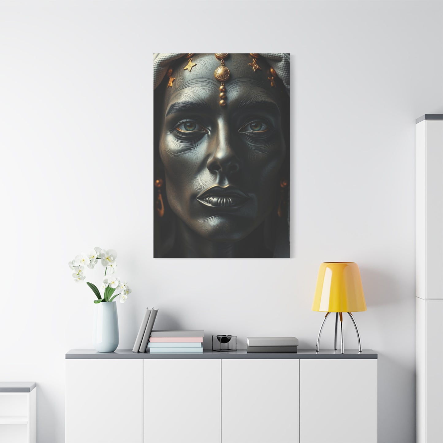 Elite Black White and Gold Art Vision Wall Art & Canvas Print