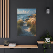 Coastal Dune Path Landscape Wall Art & Canvas Print