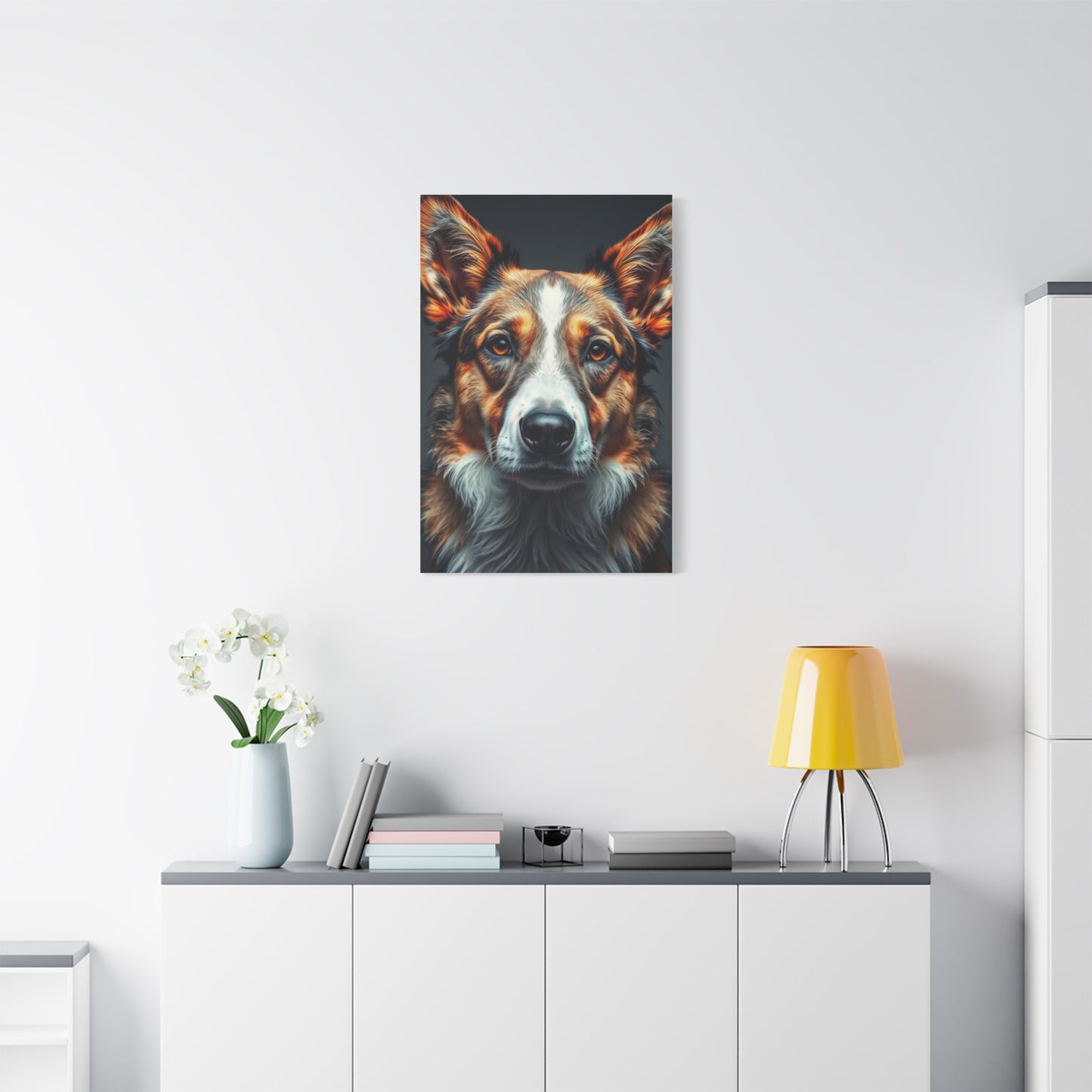 Sophisticated Canine Imagery Wall Art & Canvas Print