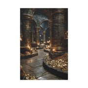 Hidden Treasury Gold Chamber Wall Art & Canvas Print
