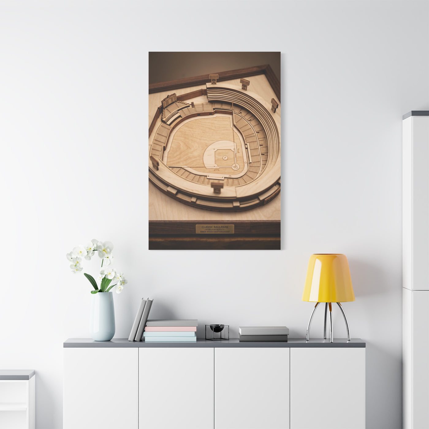 Classic Ballpark Replica Sports Wall Art & Canvas Print