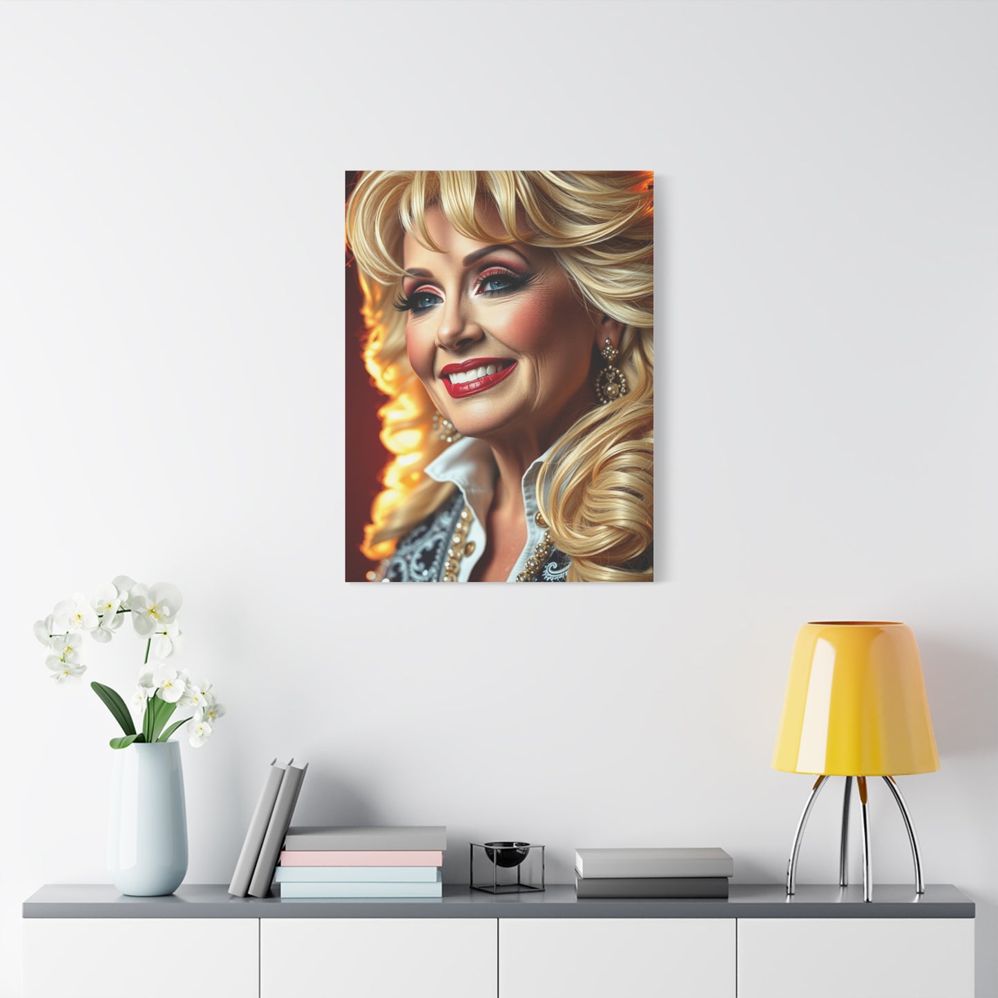 Supreme Dolly Parton Art Beautiful  Collection Wall Art & Canvas Print