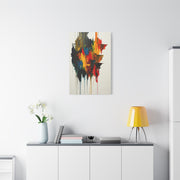 Multicolor Drip Abstract Wall Art & Canvas Prints
