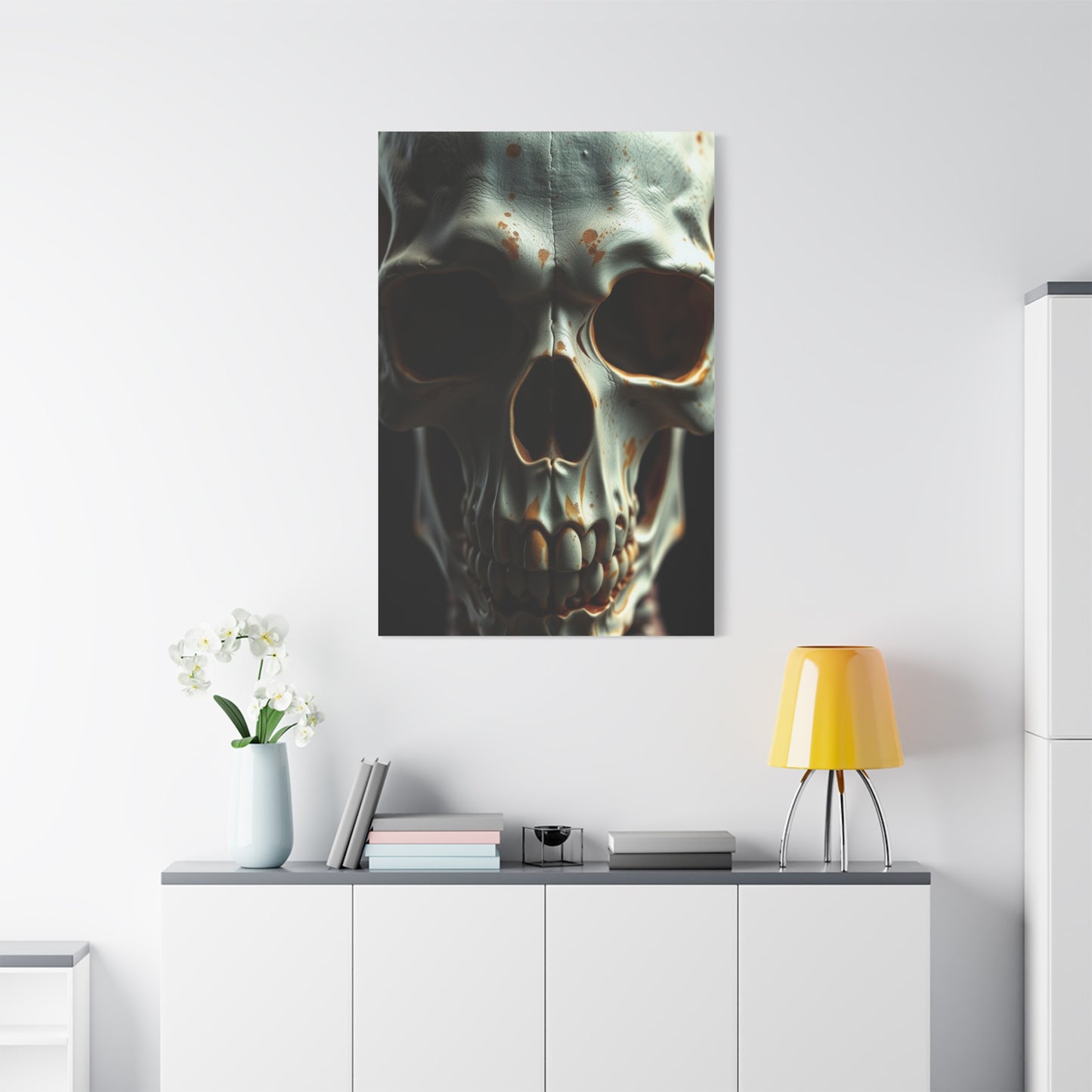 Supreme Skulls Art Beautiful Collection Wall Art & Canvas Print