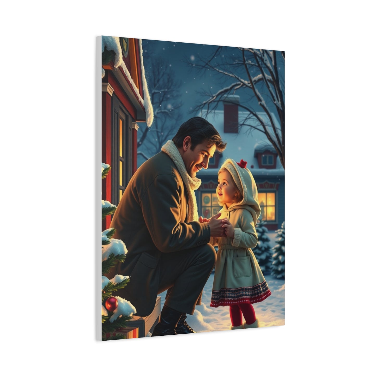 Holiday Splendor Canvas by Rockwell