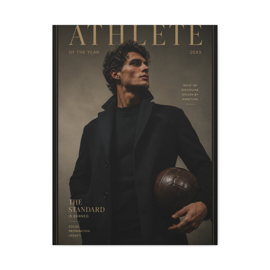 Athlete of the Year Editorial Sports Wall Art & Canvas Print