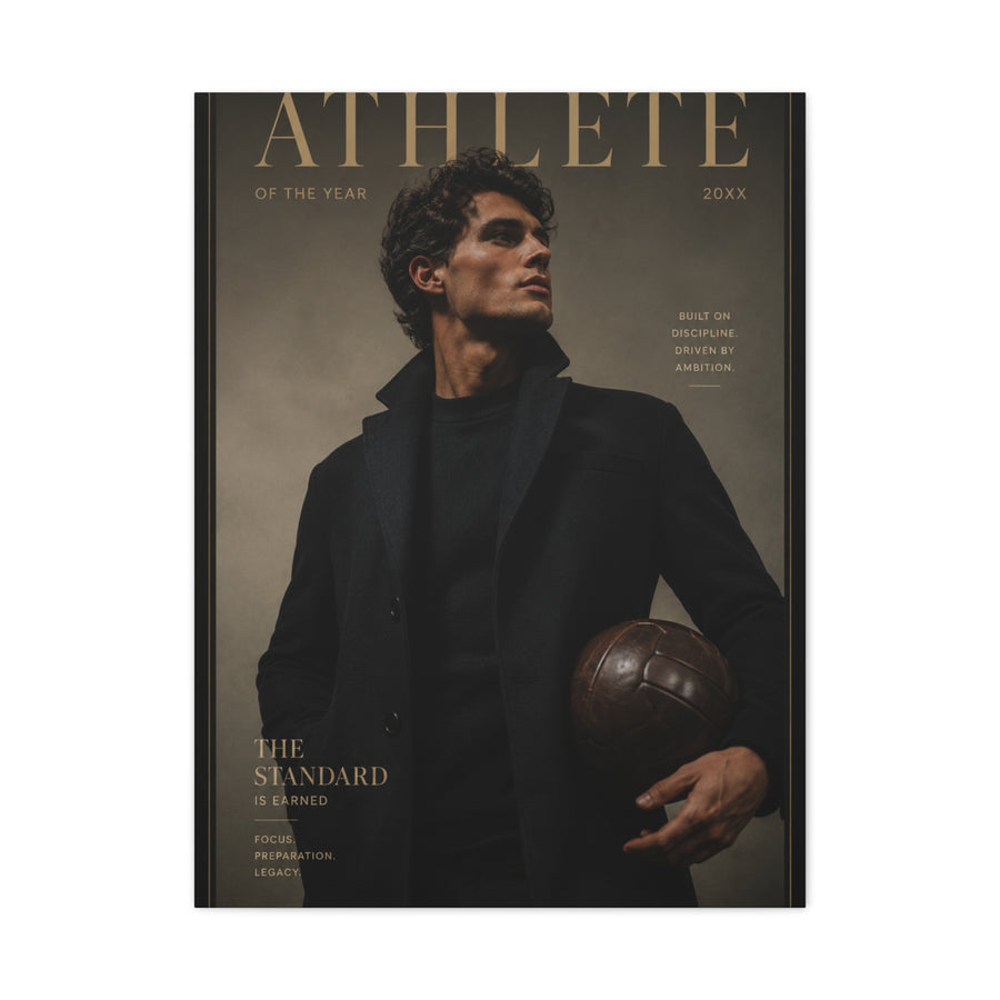 Athlete of the Year Editorial Sports Wall Art & Canvas Print